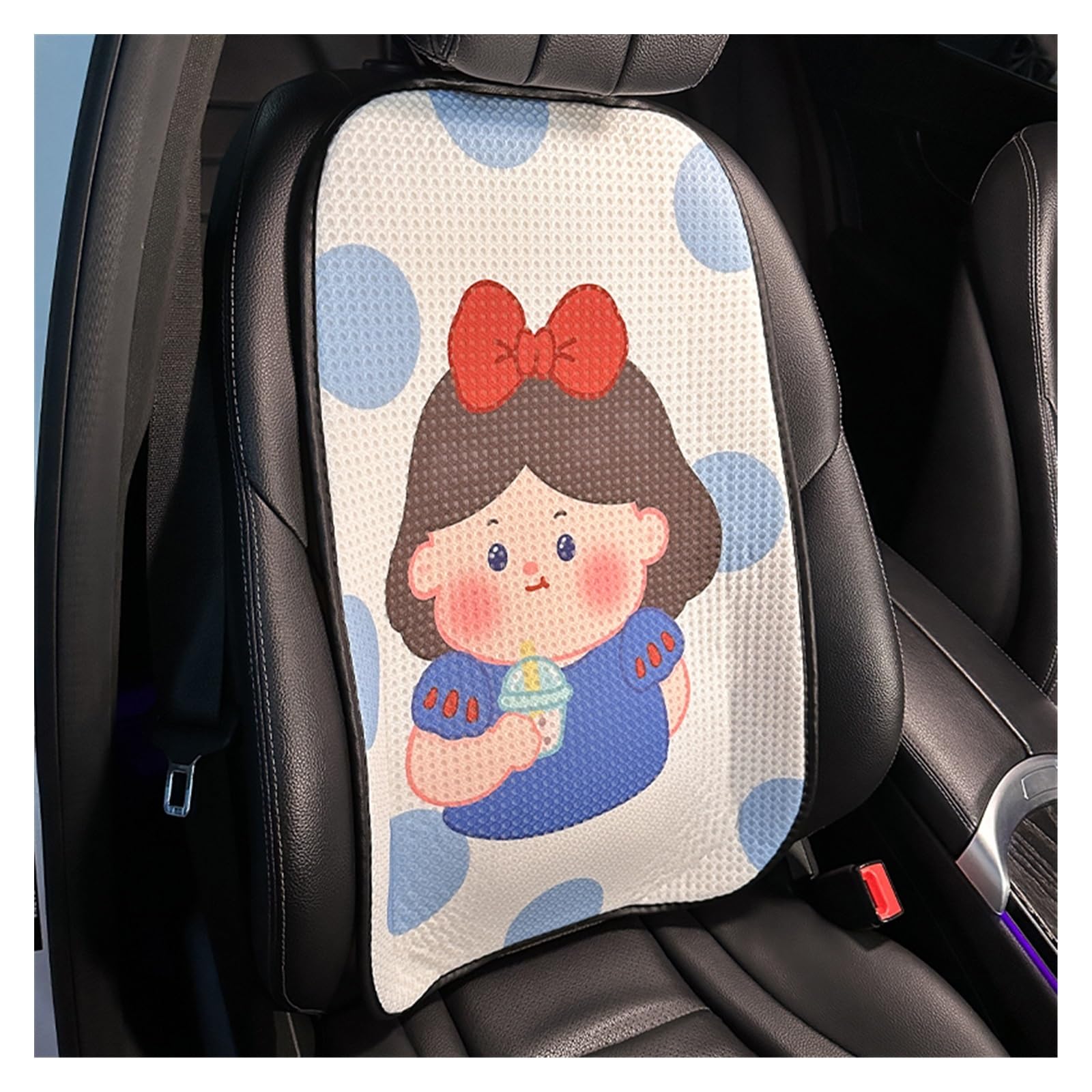Housse de siège voiture fille dessin animé motif mignon pour déco habitacle