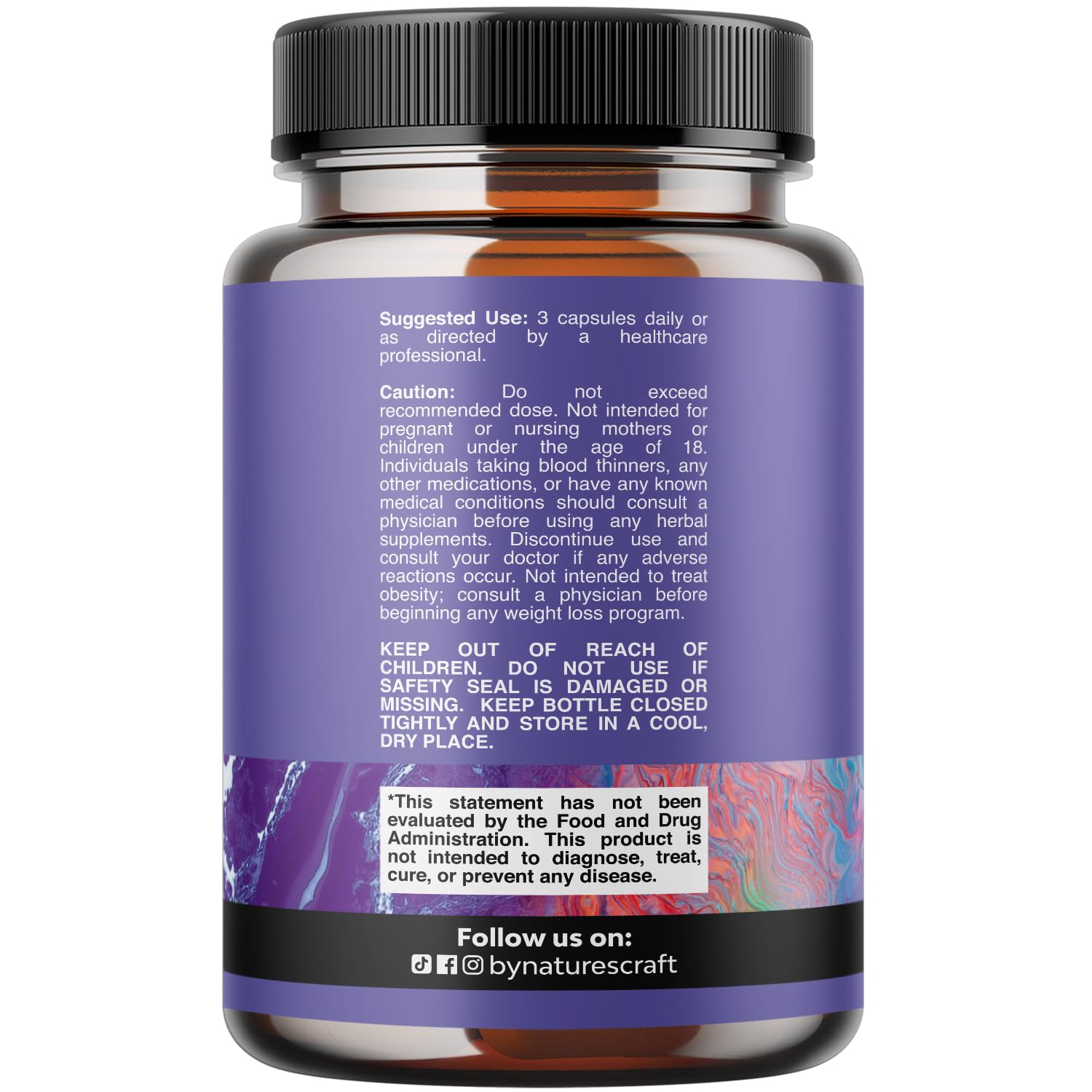 Triple Magnesium Complex 400mg w Magnesium Glycinate Taurate Malate - 180ct — Amazon image 8