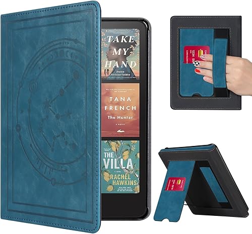 Miniatura 24 de CoBak Funda con soporte para Kindle Paperwhite 12.ª generación 2024 (7") y Kindle Colorsoft Signature Edition - Funda de piel sintética duradera con