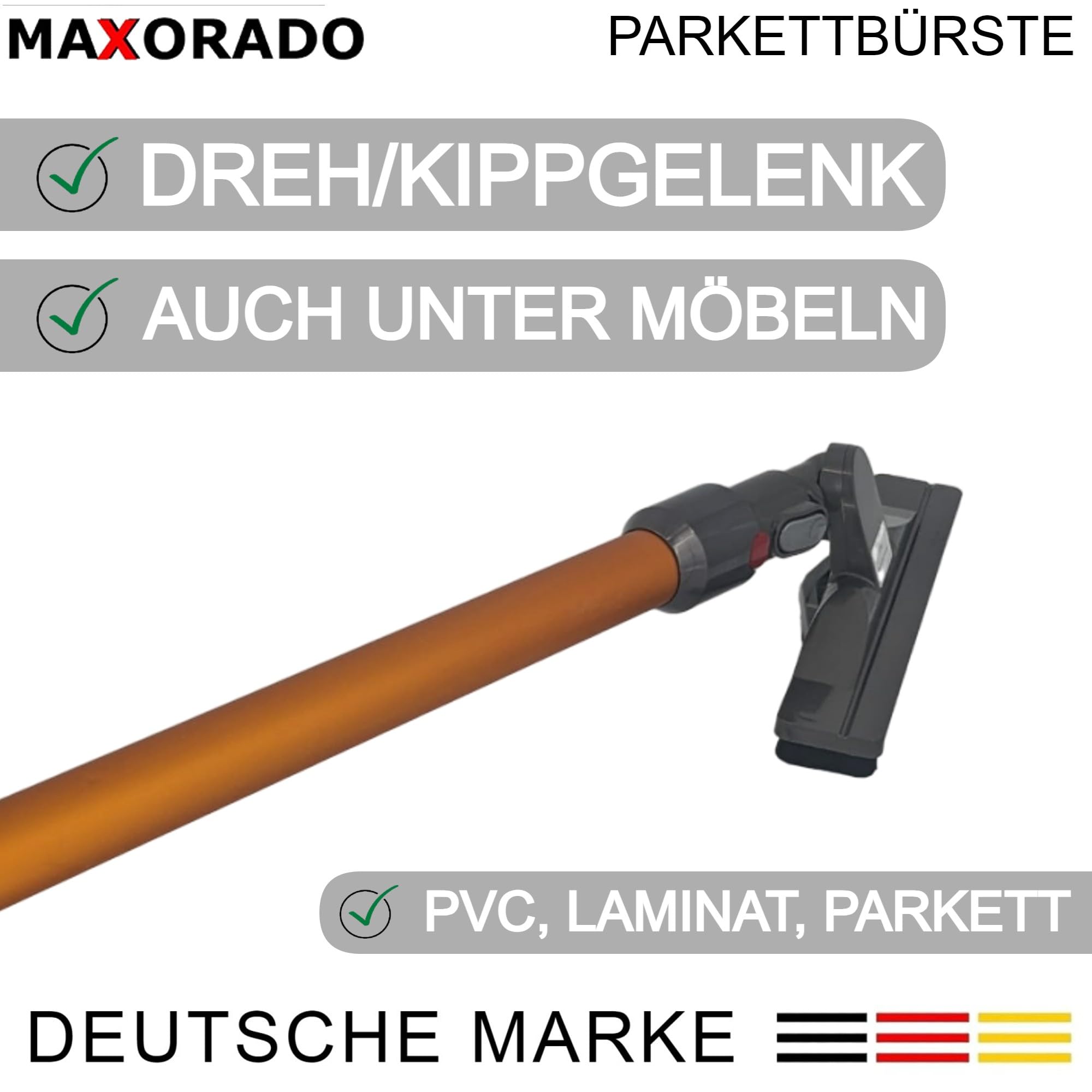 Buse de parquet Buse pour sols durs pour BigBall Brosse de parquet Buse de sol compatible avec les aspirateurs Dyson BIG BALL 96742201 967422-01 CY22 CY23 CY26 CY28