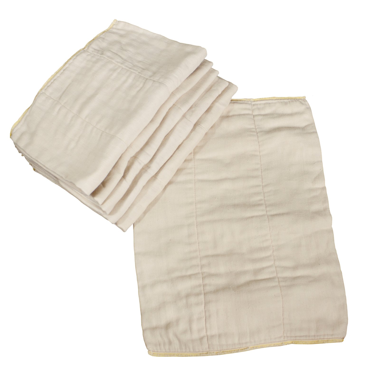 OsoCozy Unbleached Prefold Cloth Diapers
