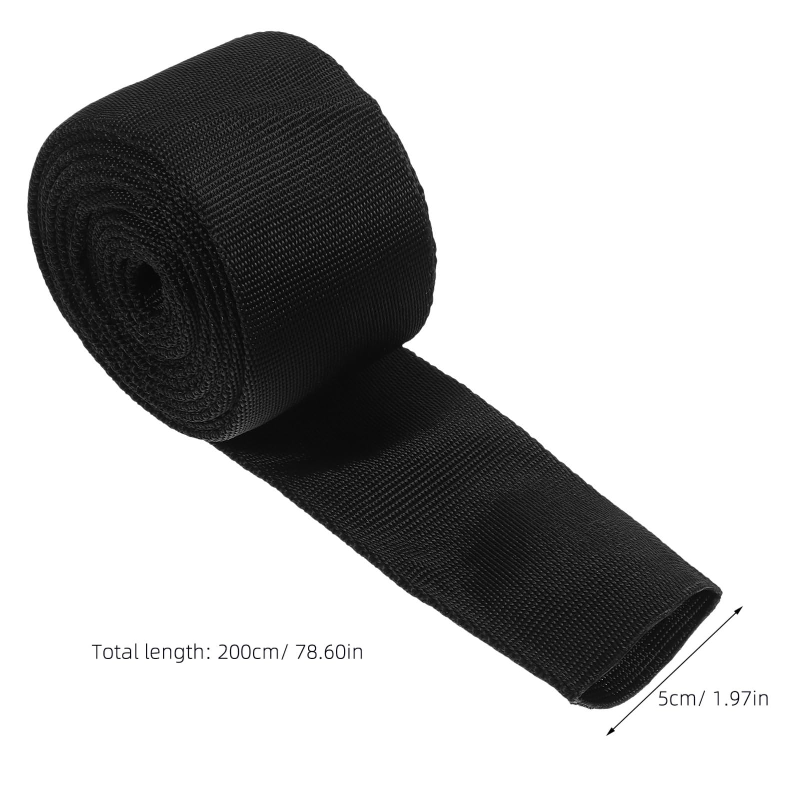 GRIRIW Winch Rope Protector Towing Winch Covers Universal Fit Rope Protective Sleeve NYL