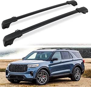 330 lb Roof Rack Cross Bars for Ford Explorer (2020-2026)