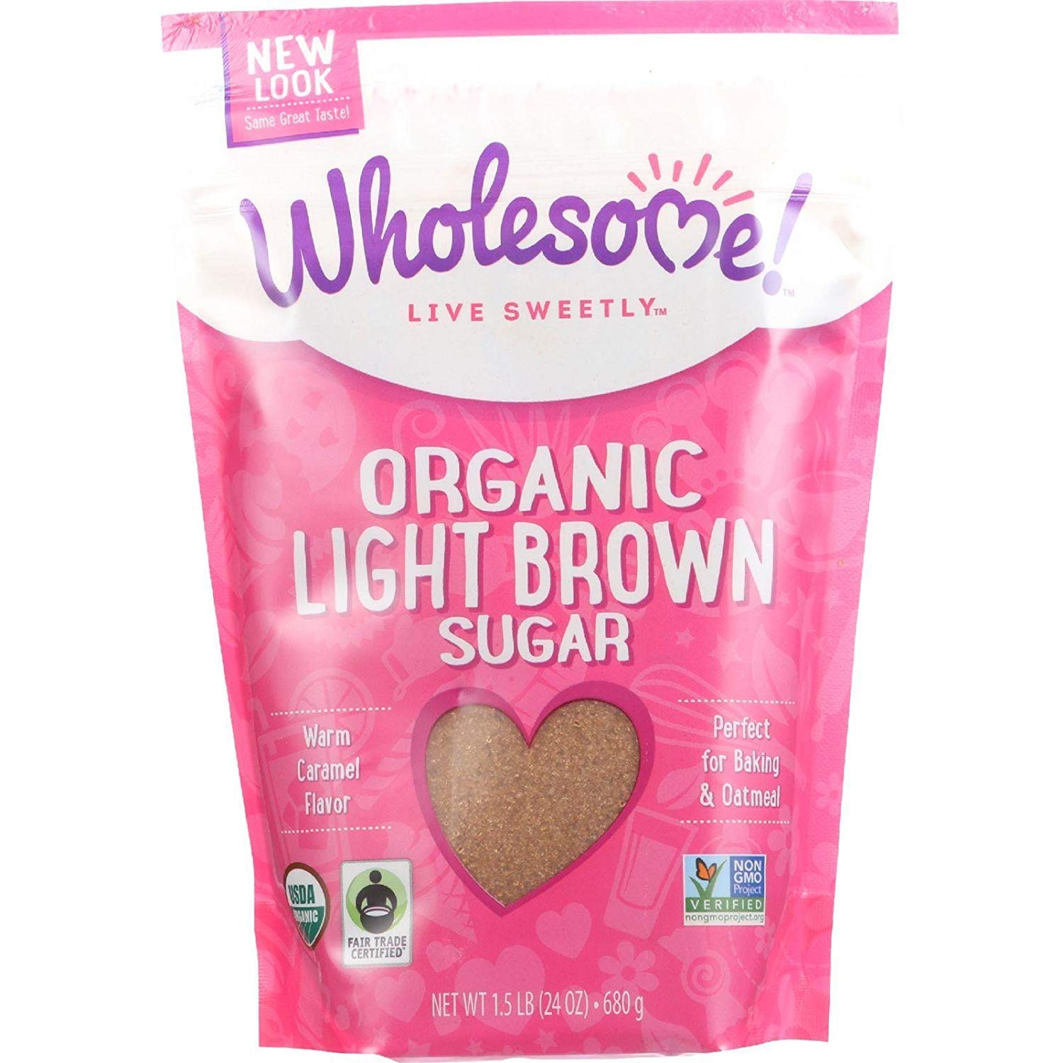 Wholesome Sweeteners Sugar Brown Lite Org Ftc