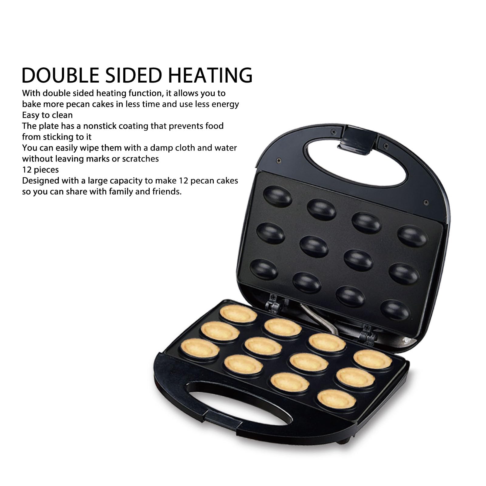 Cookie Assorted Maker Oreshki Mould Cookie Pressen Maschine Elektrische Süßigkeiten Walnuss Gebäck Backen Werkzeug Mini Haushalt für Kuchen Sandwich EU Stecker
