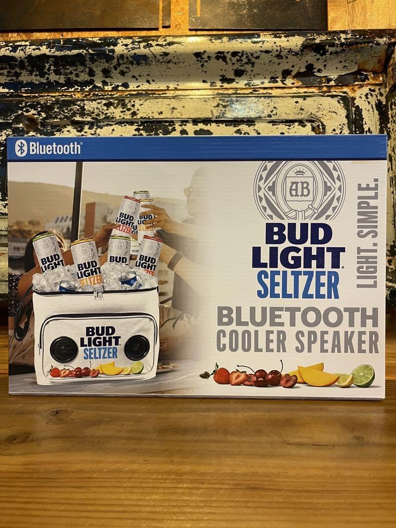 Amazon.co.jp: Bud Light Seltzer ソフトクーラーバッグ Bluetooth内蔵 