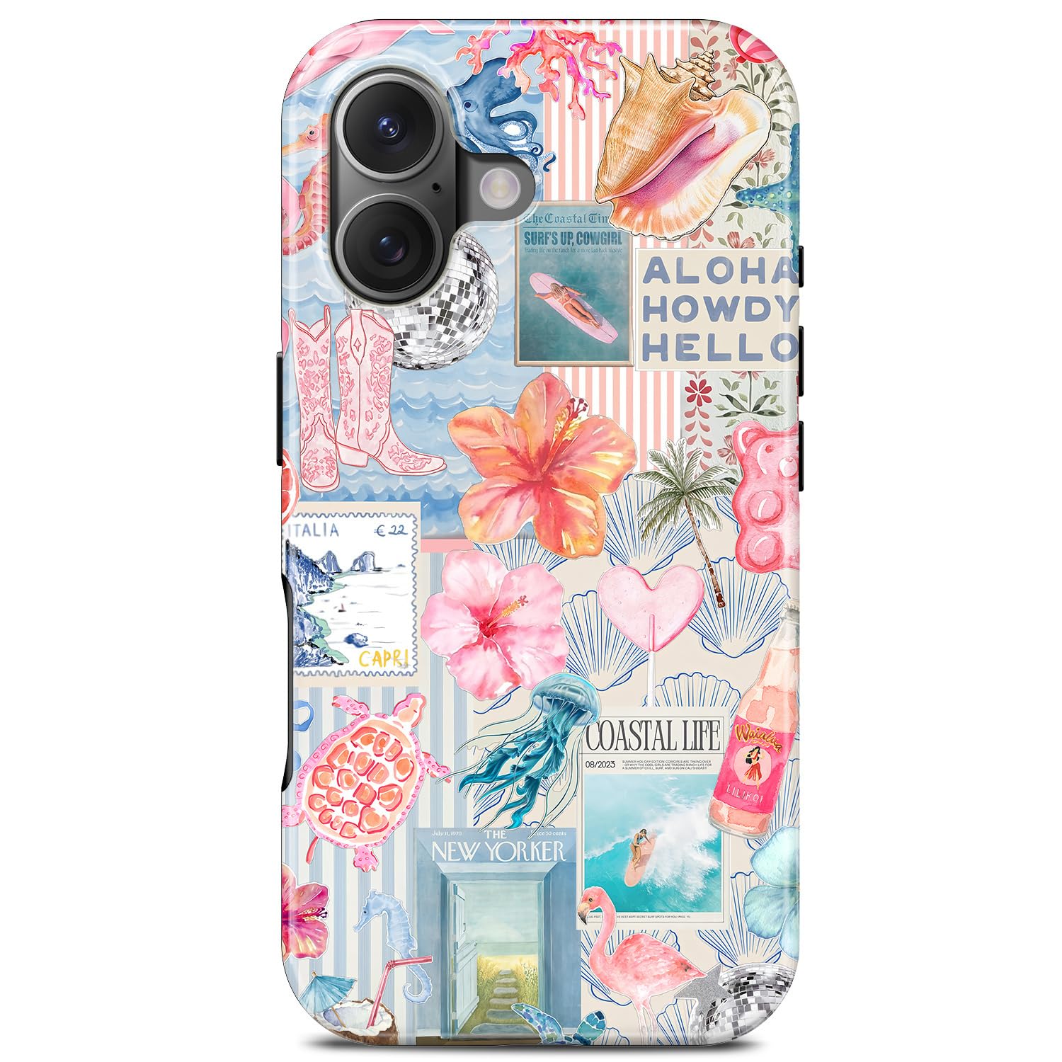 TAMUEL Beach Ocean Seashell Case