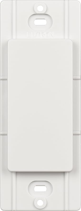 Lutron DV-BI-WH Diva Blank Insert, White