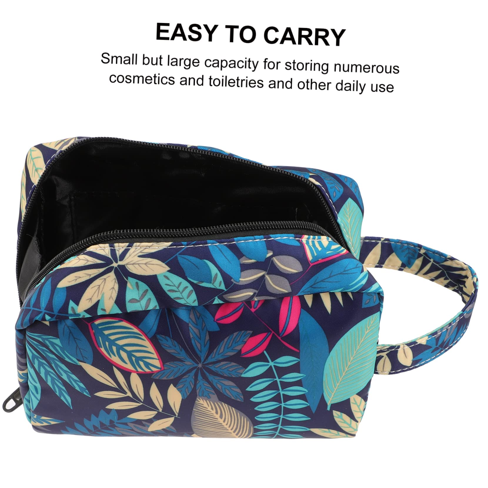 Didiseaon 3piezas Bolsa De Maquillaje Portátil Neceser De Viaje para Cosméticos y Artículos De Aseo Organizador Compacto para Mujeres y Adolescentes Fácil De Limpiar y Almacenar para