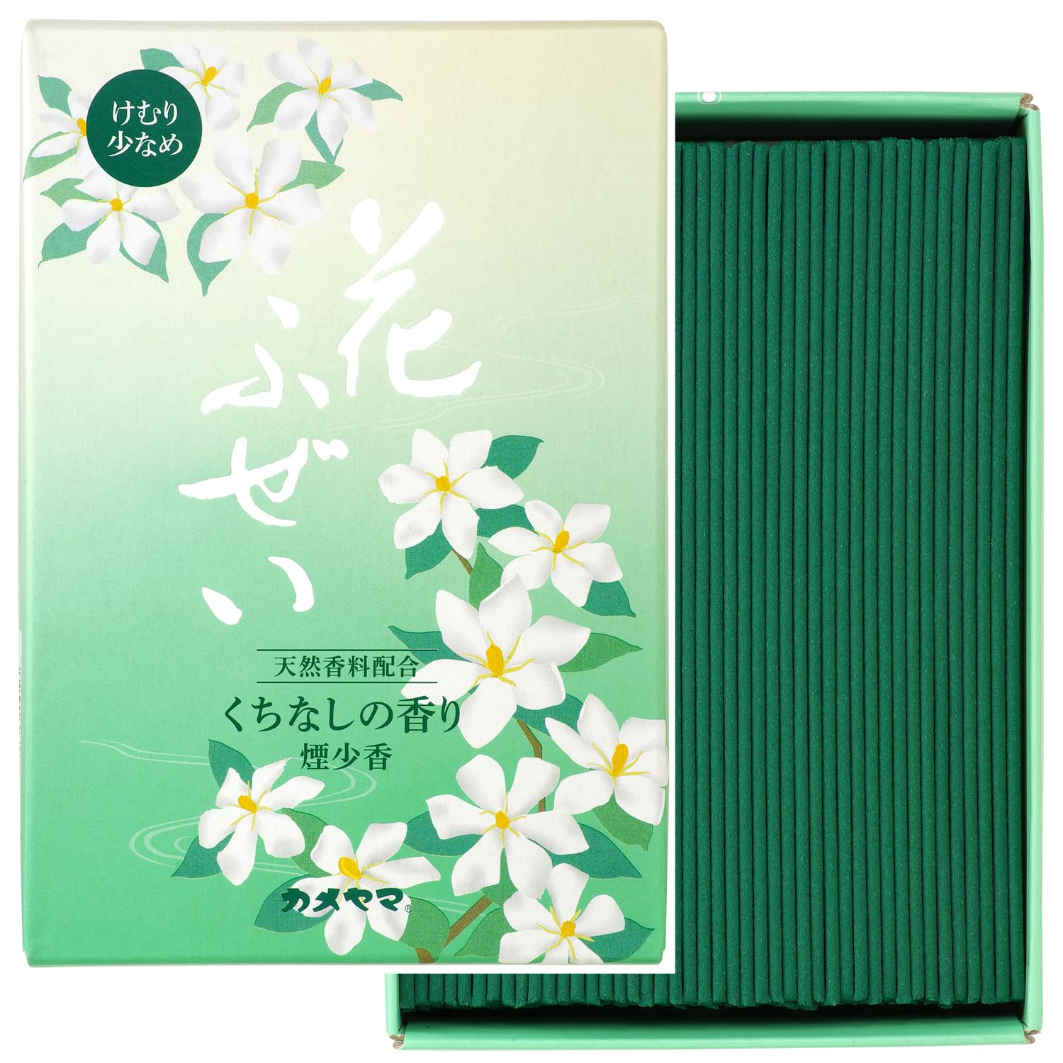 Amazon.co.jp: カメヤマ 花ふぜい くちなし 煙少香 徳用大型 約220g 約