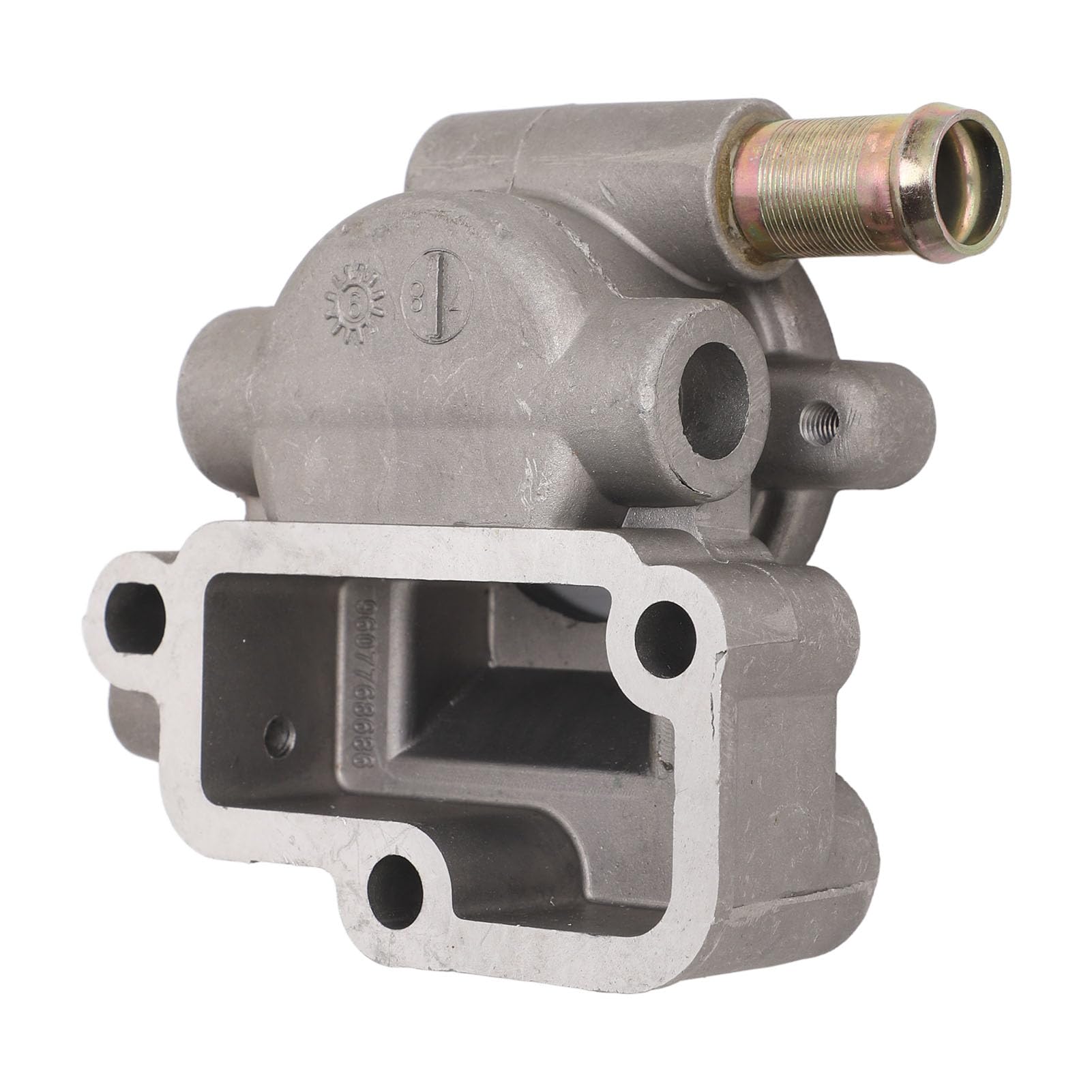 Camera di Uscita Dell'acqua del Motore OE, Uscita del Liquido di Raffreddamento del Motore Lega di Alluminio Professionale Durevole 133681 Sostituzione per 205 306