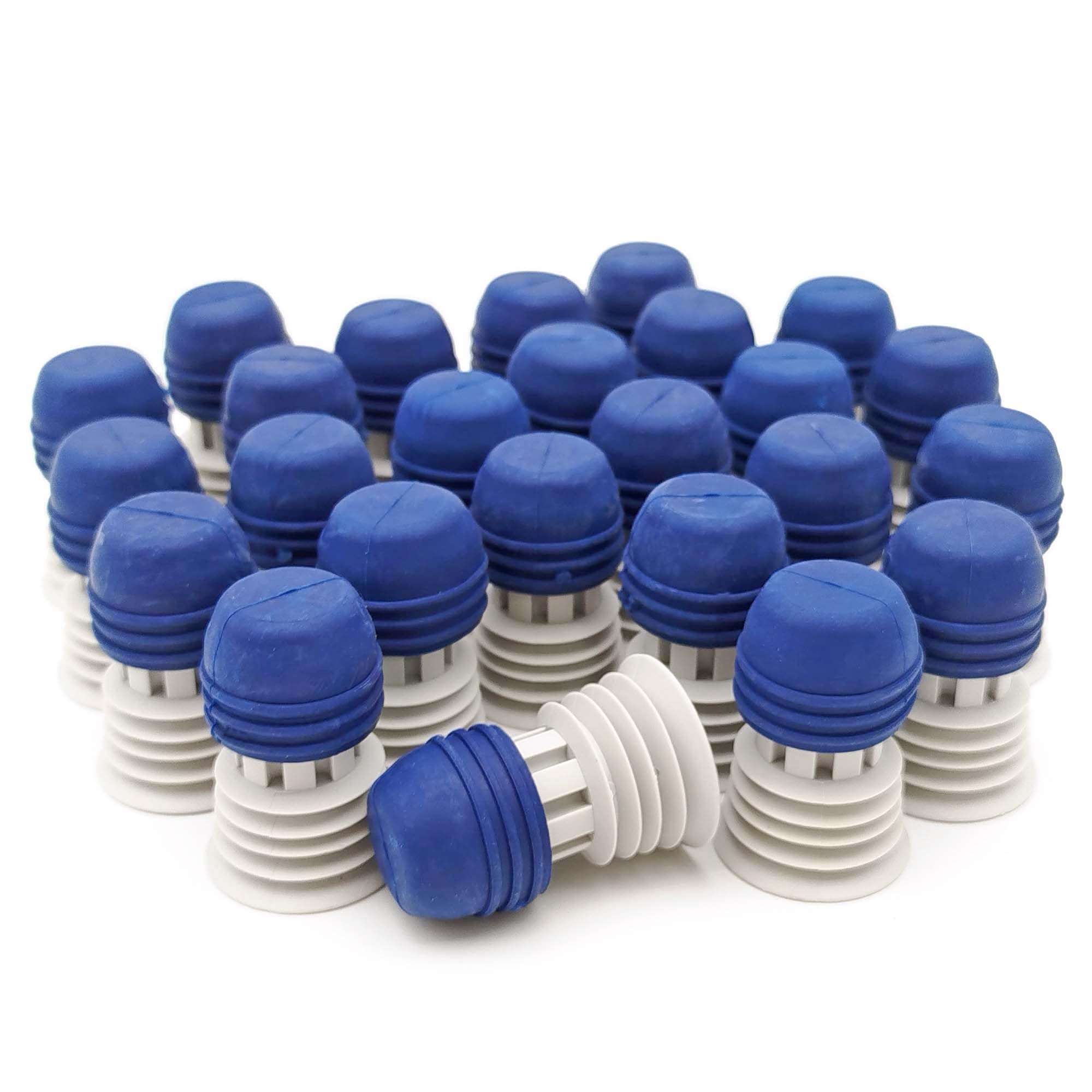 Tapones Hidroexpansivos 25 ud Tubos Pasamuros 21mm Encofrados Hormigón | Se expanden con la humedad creando un sellado estanco que bloquea filtraciones de agua en el hormigón.