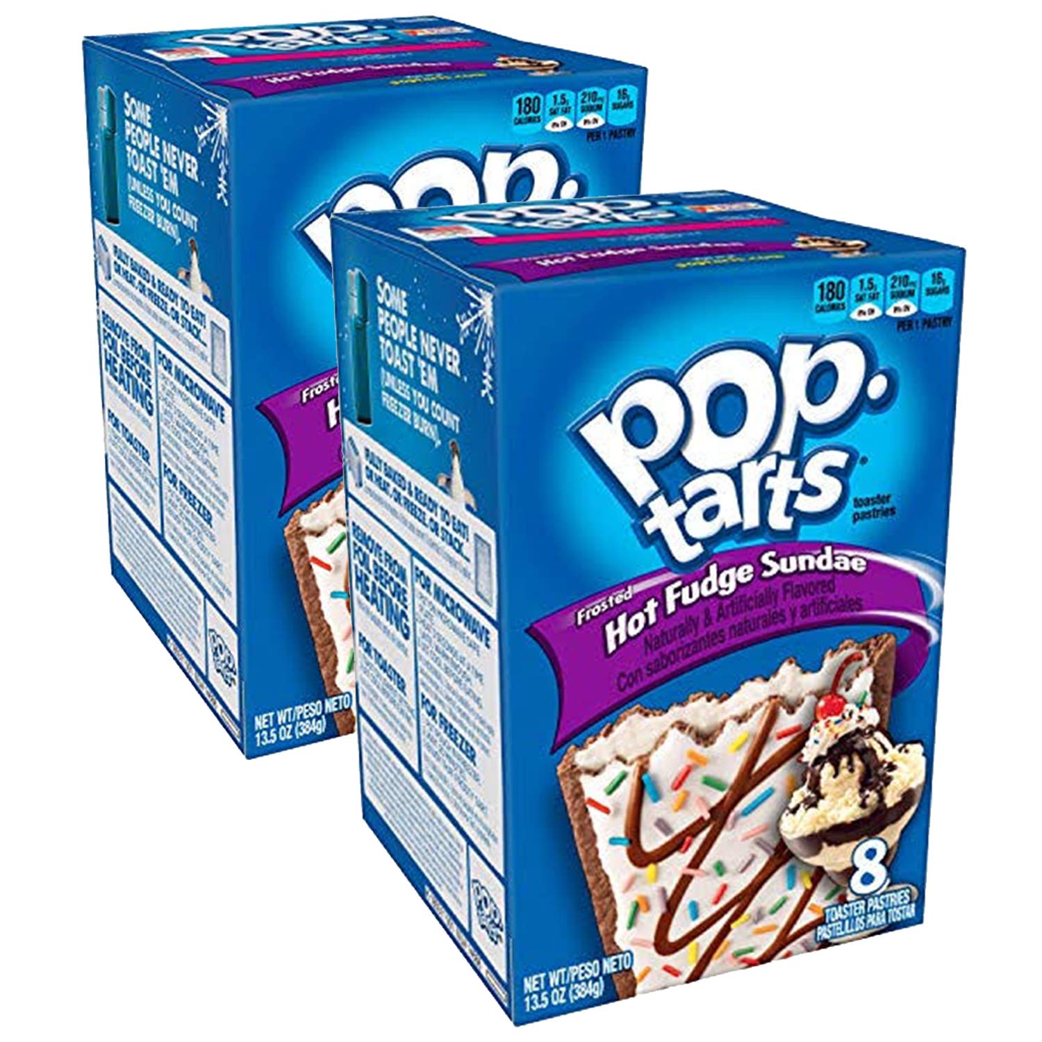 Pop Tarts Frosted Hot Fudge Sundae Pouch, 2 X 384 g