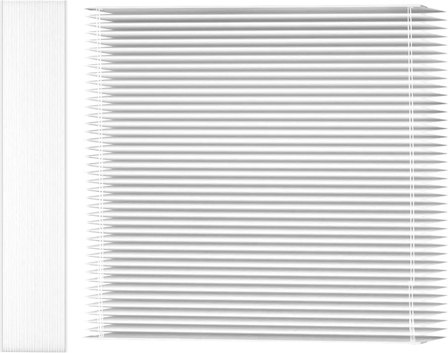 201 / X0445 Replacement Furnace Filter Compatible with Aprilaire, Space Gard, 2200, 2250 Whole-House Air Purifiers - Also fit Lennox PMAC-20C, MERV 10, 20x25x6 Air Filter (Pack of 2)