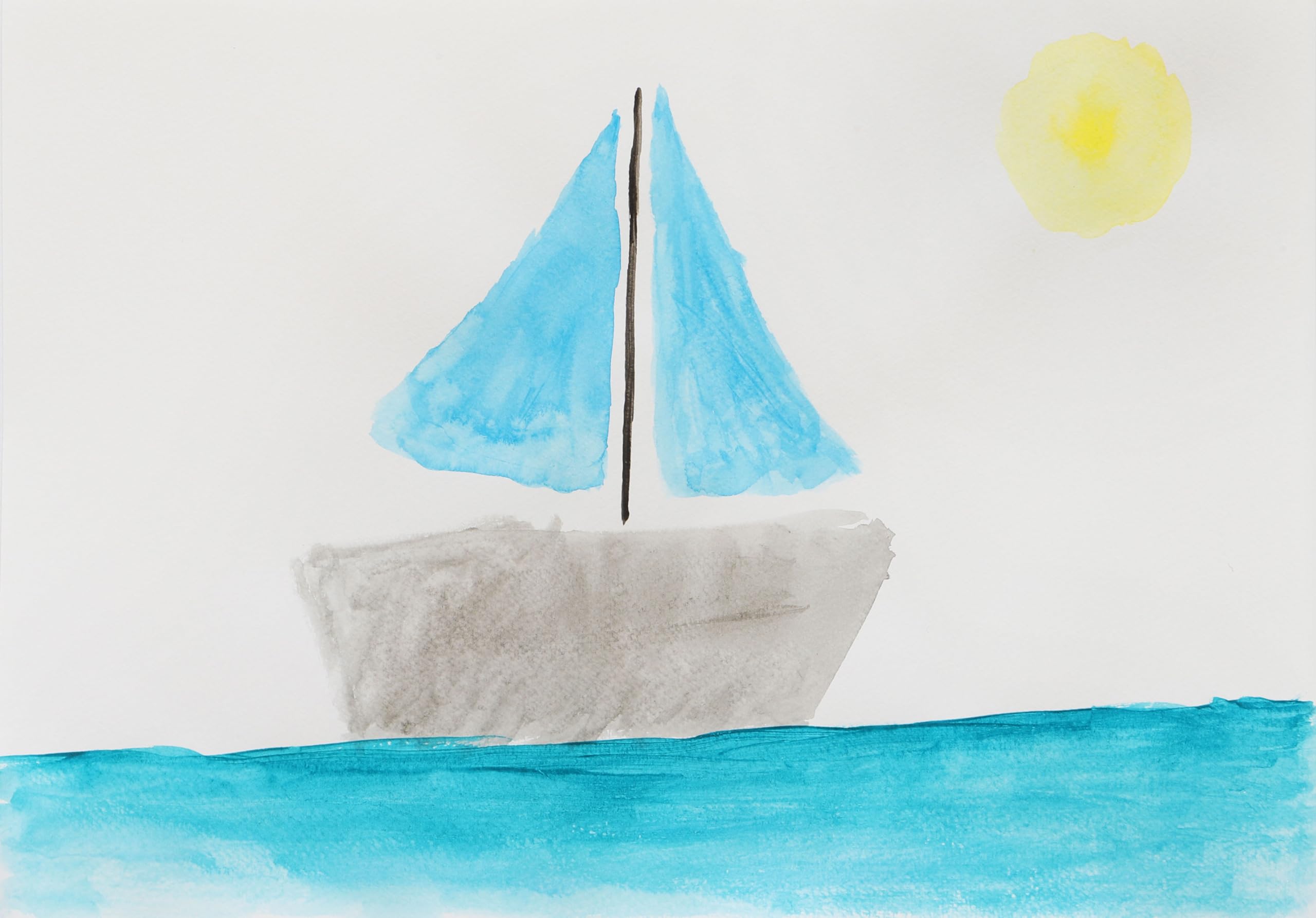 PRIMO - Acquerelli per Bambini Artisti con 24 Colori Ø30 mm + 1 Pennello Acquerello per Dipingere, Kit Tavolozza per Dipingere Pittura, Colori per Bambini +5 Anni Acquerellabili per Lavoretti Creativi