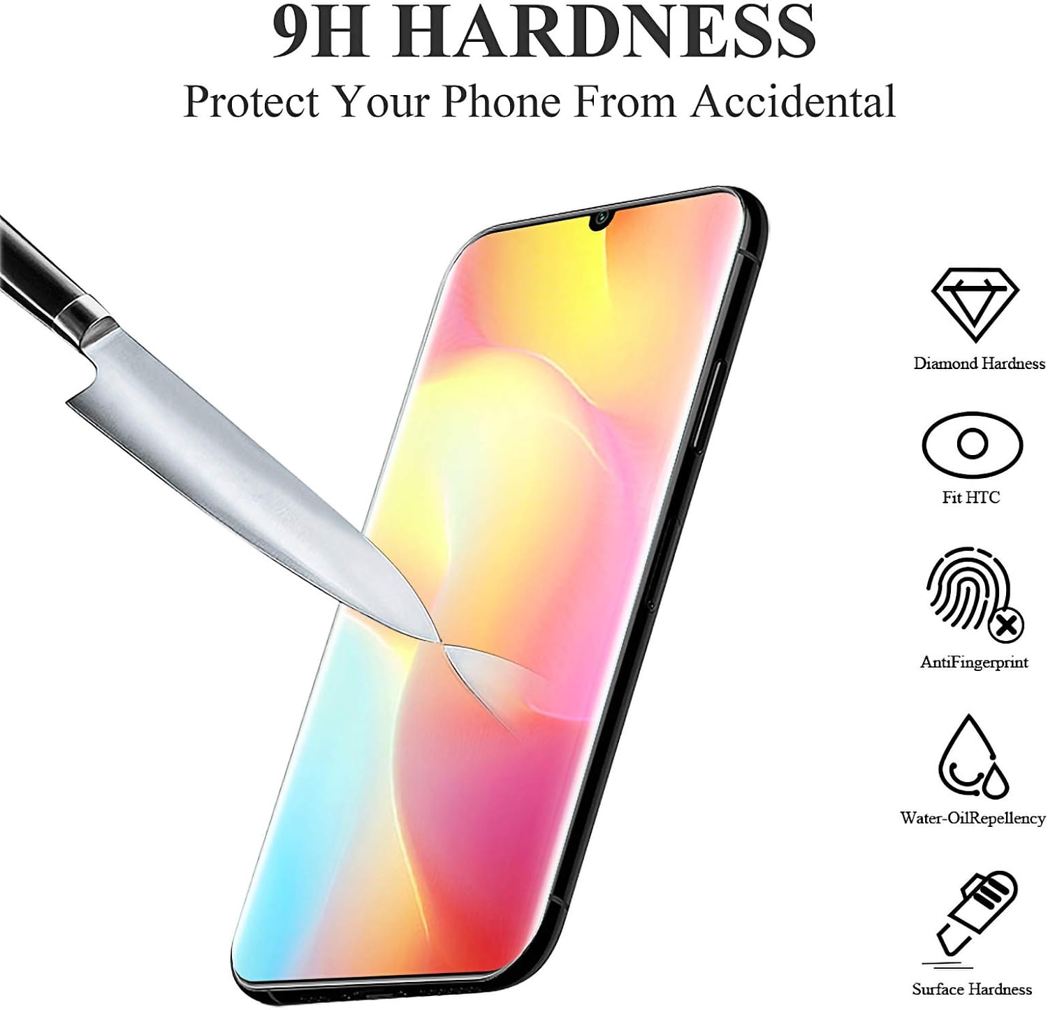 AKABEILA [3 Pack Screen Protector for Xiaomi Redmi Note 13 Pro Plus 5G HD Tempered Glass Protective Film 9H Hardness Case Friendly Easy Installation Anti Scratch Bubble Free Black