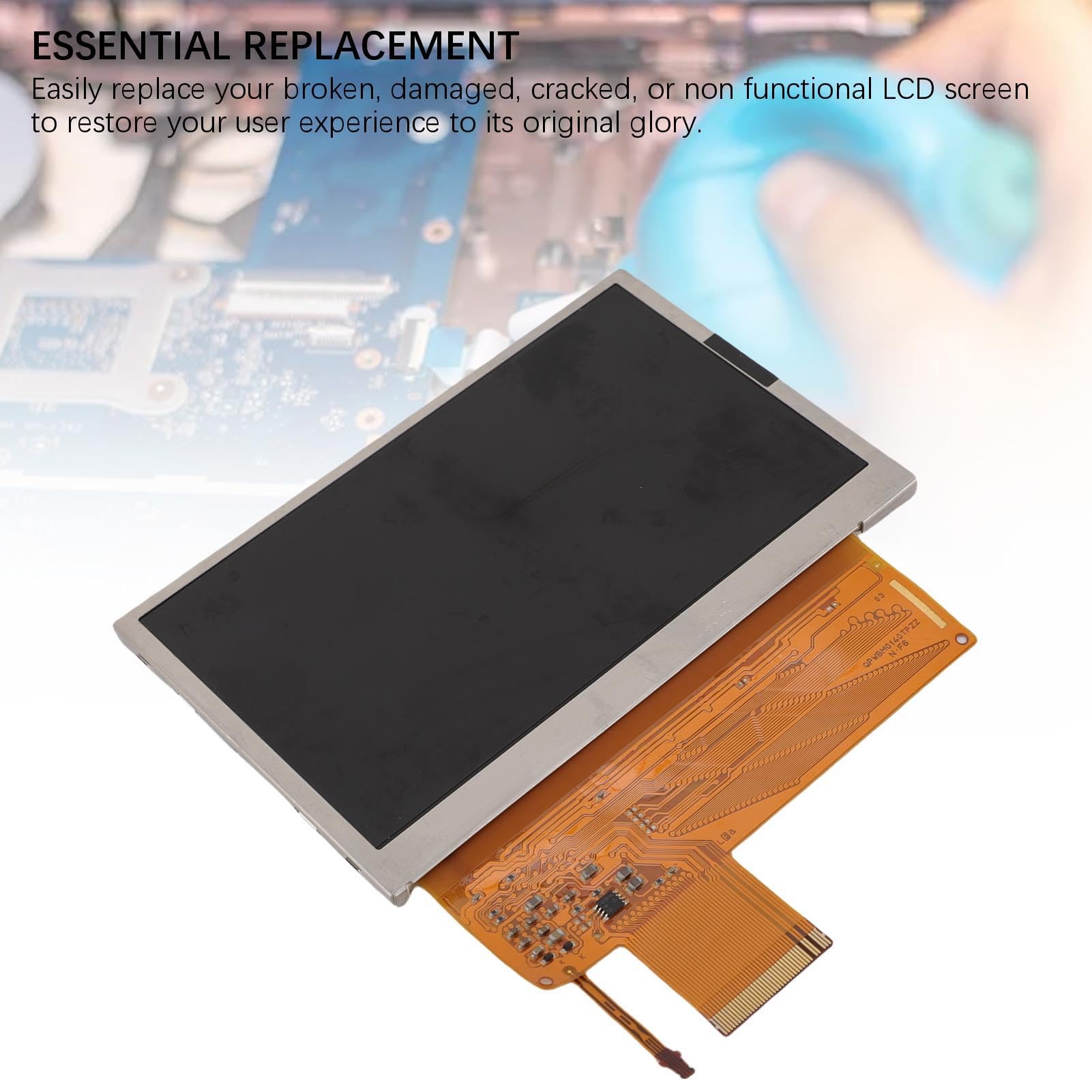Jectse Sostituzione Schermo LCD Ad Alta sensibilità, Sostituzione Display LCD Retroilluminato per Portatile 1000 1001 1002 1003 1004
