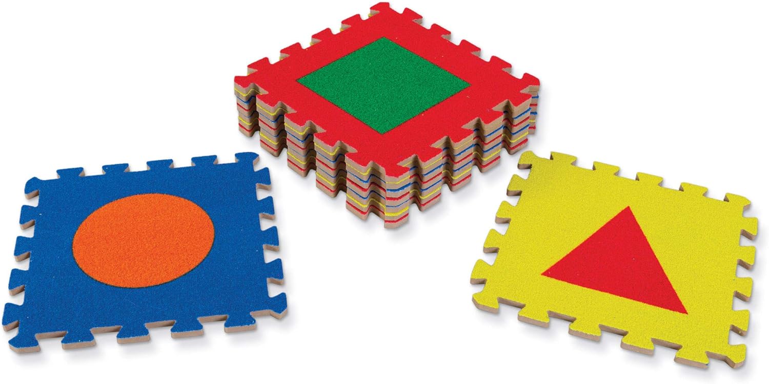 Pacon WonderFoam Shapes Carpet Tiles