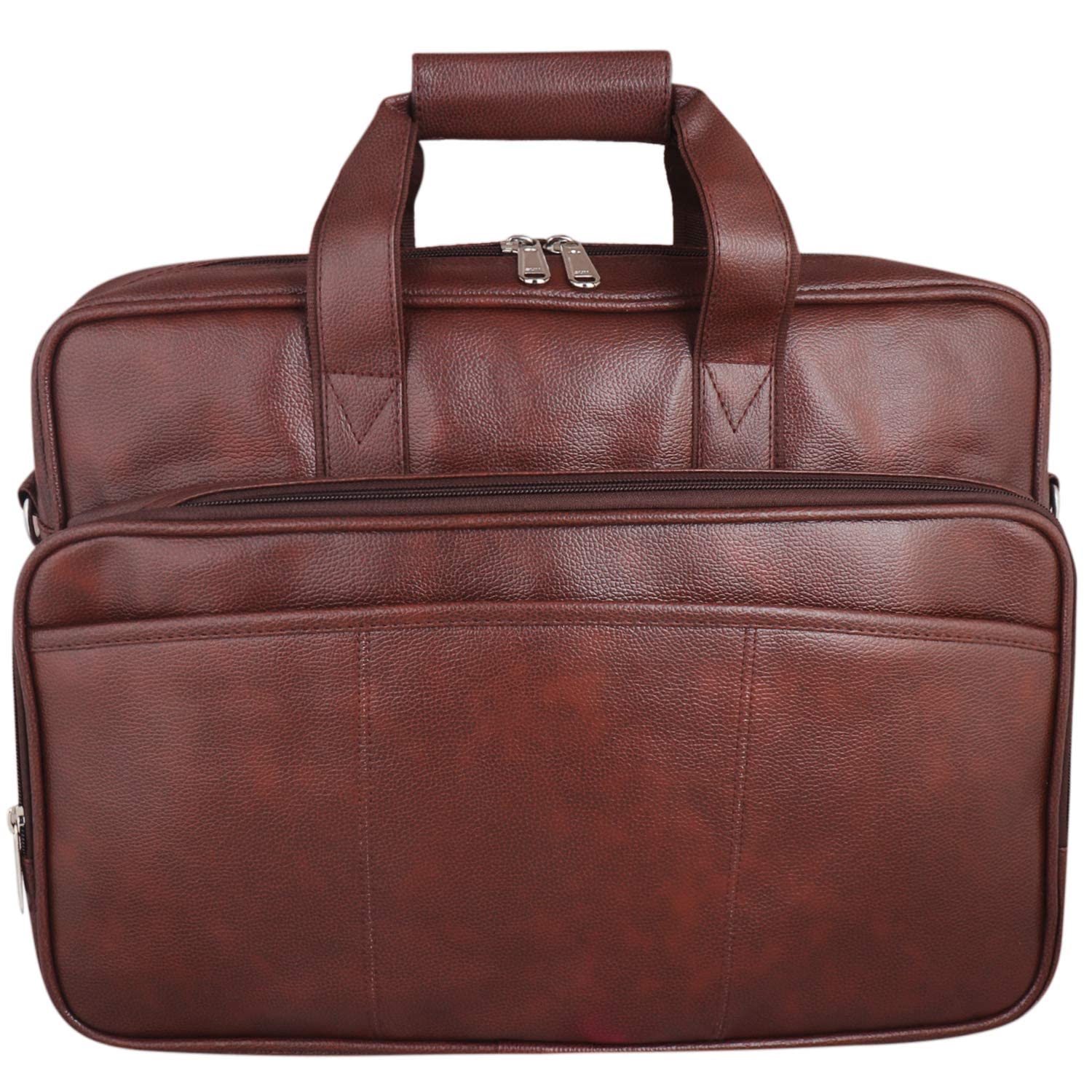 SW SUPER WORLD Men's Synthetic Leather Briefcase Best Laptop Messenger Bag Satchel | Shoulder Sling Office Bag for Men & Women.D