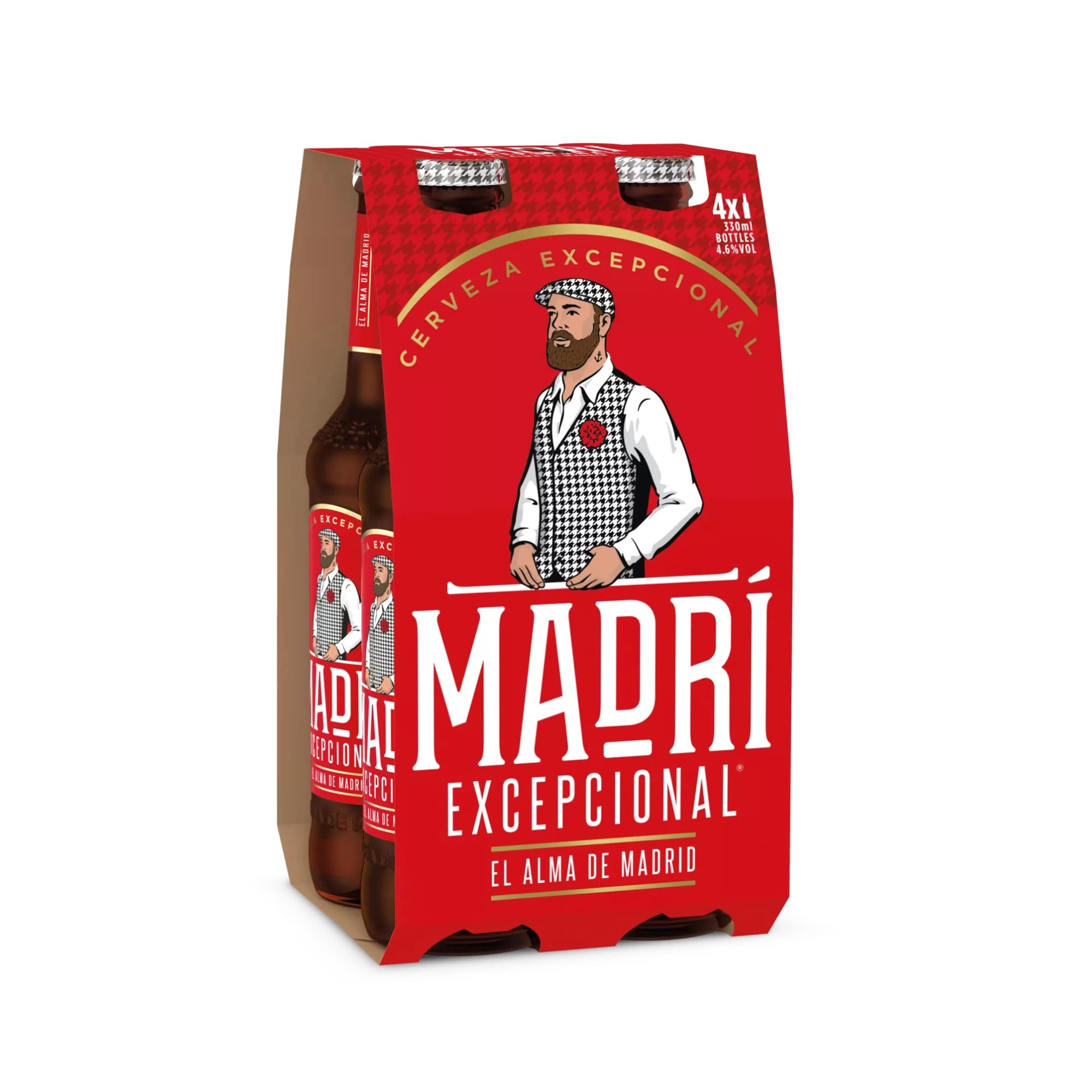 Madri Excepcional, 4 x 330 Ml