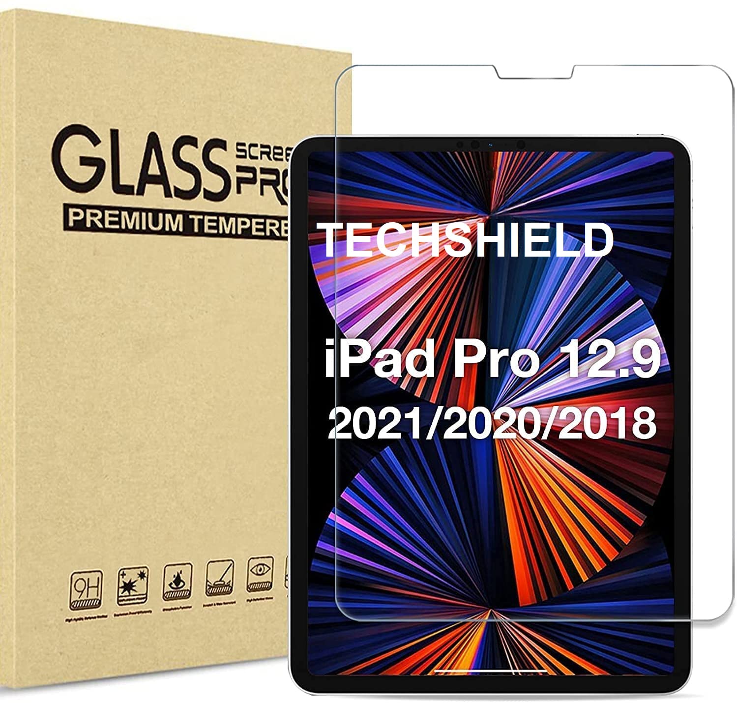 See full amazon price history chart for TECHSHIELD� Screen Protector for iPad Pro 12.9 2021 & 2020 & 2018, 9H-Hard HD Clear Tempered-Glass Screen Protector TECHSHIELD� Screen Protector for iPad Pro 12.9 2021 & 2020 & 2018, 9H-Hard HD Clear Tempered-Glass Screen Protector (B09YNQDJGF) Amazon Price History, Amazon Price Tracker