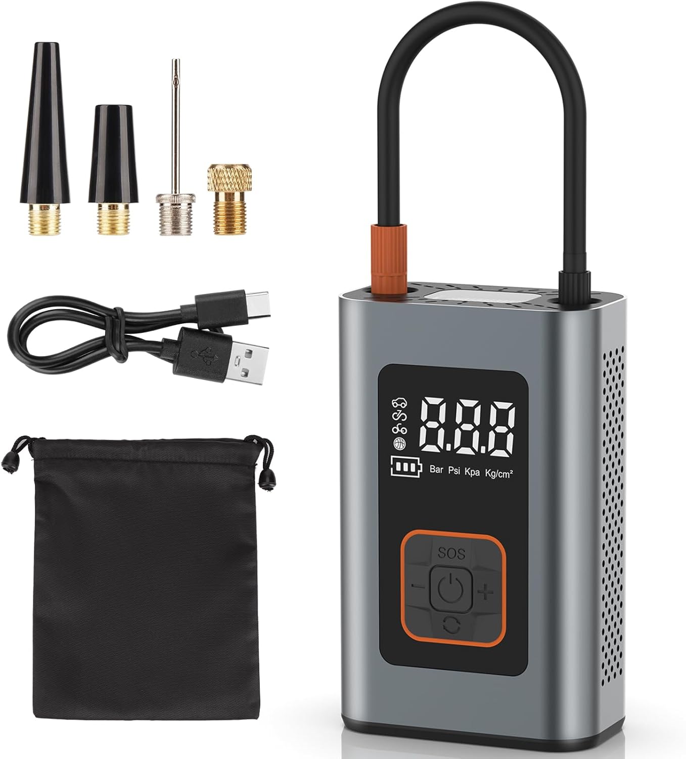 Xoopla Tire Inflator Cordless Portable Air Compressor with Digital