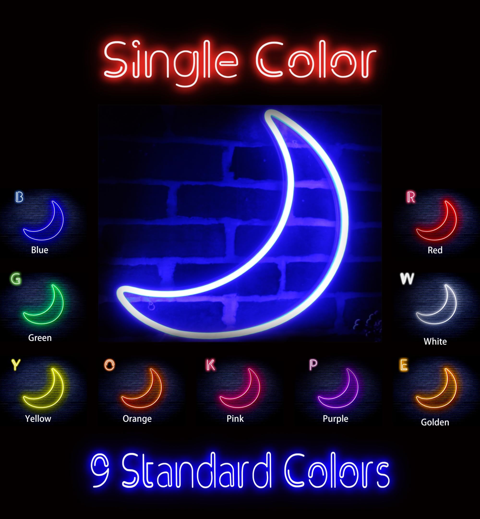moon☪︎ Amazon.com: AdvPro Moon Space Kid Room Flex Silicone LED