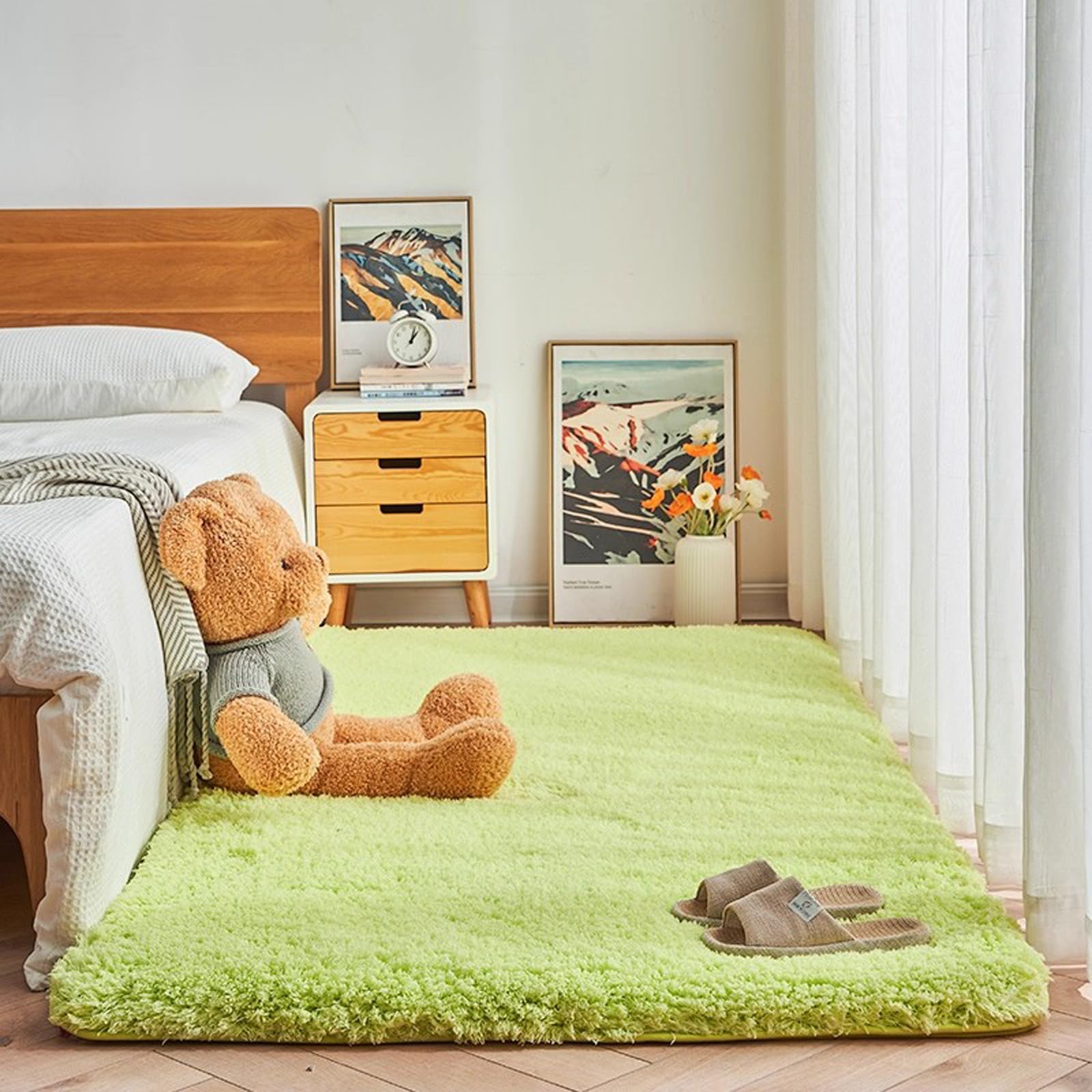 Tapis de passage antidérapant et doux pour entrée et couloir