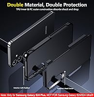 Vista 6 de SPIDERCASE Diseñado para Funda Samsung Galaxy S24 Plus, [Protección contra caídas de grado militar de 10 pies] Funda resistente a golpes para Galaxy