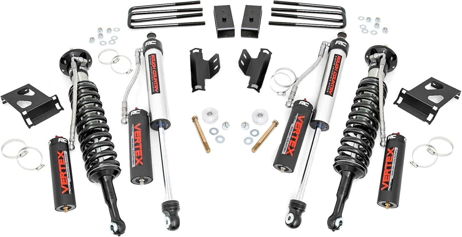 Rough Country Vertex 3" Lift Kit w/Vertex Shocks for 05-23 Toyota Tacoma - 74550