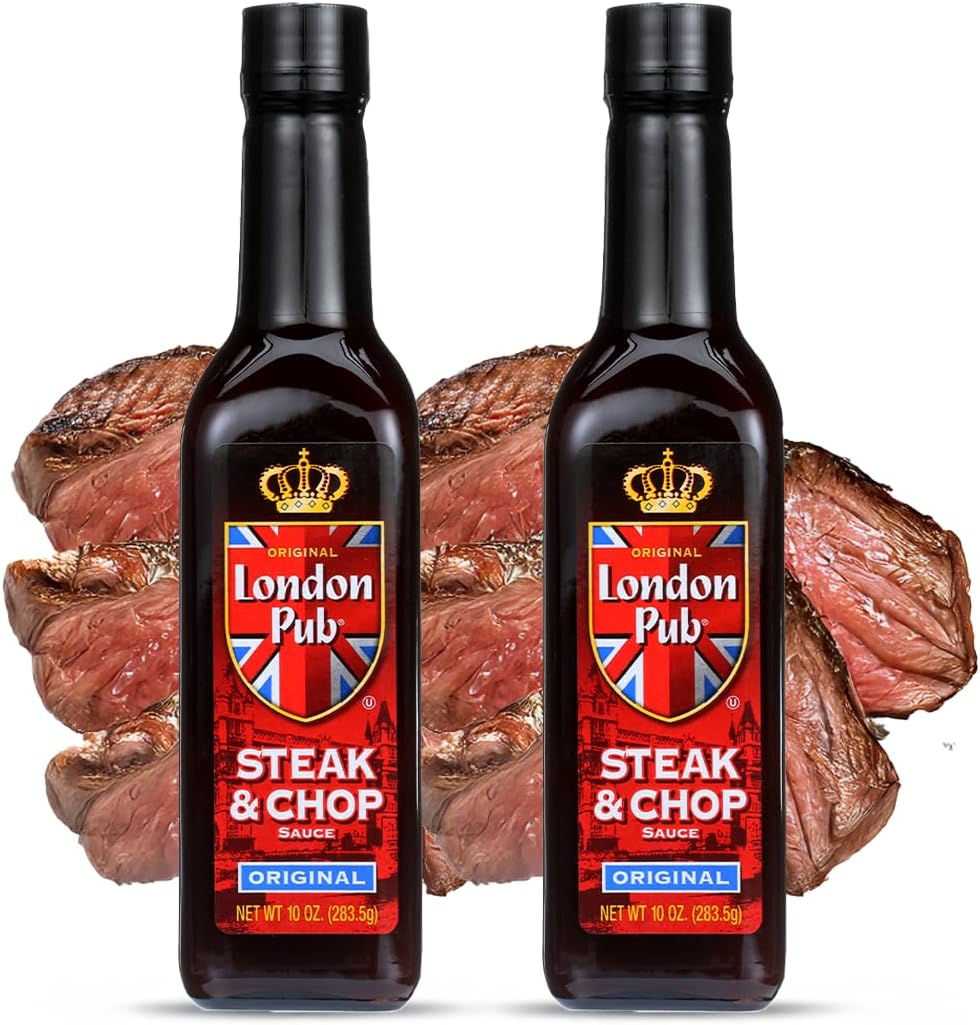 London Pub, Sauce Steak & Chop, 10 OZ (Pack of 2)