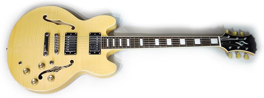 Amazon | 【SPEAR GUITAR】Claymore Blues CS – Natural – ES335タイプ