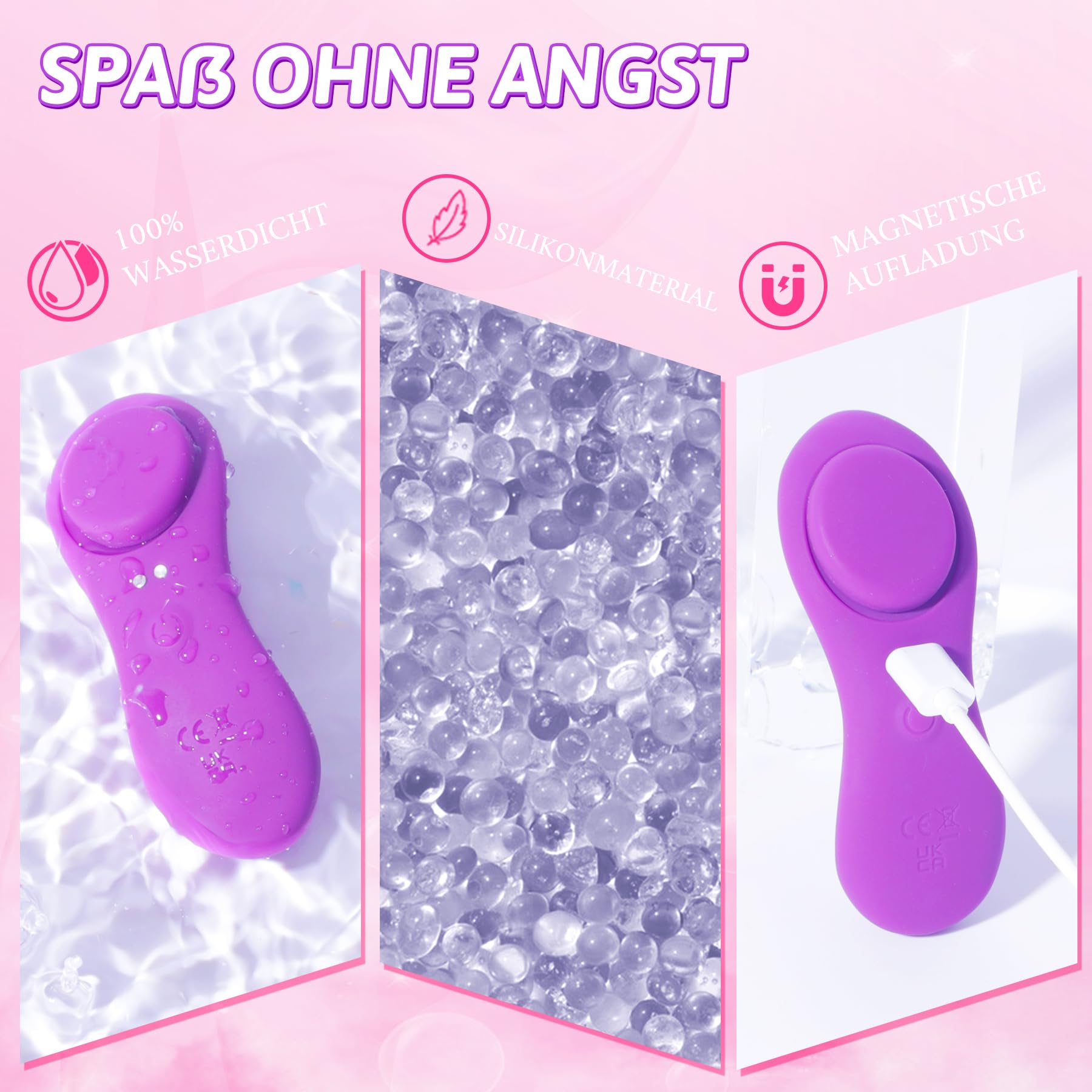 Vibrador De Mariposa Ultrafino De 0,09 Libras - Dragosti, Vibrador Silencioso Y MagnéTico Con 10 Vibraciones Para Llevar, Vibrador De ClíToris Con Control Remoto, Juguete Sexual Para Parejas, Mujeres
