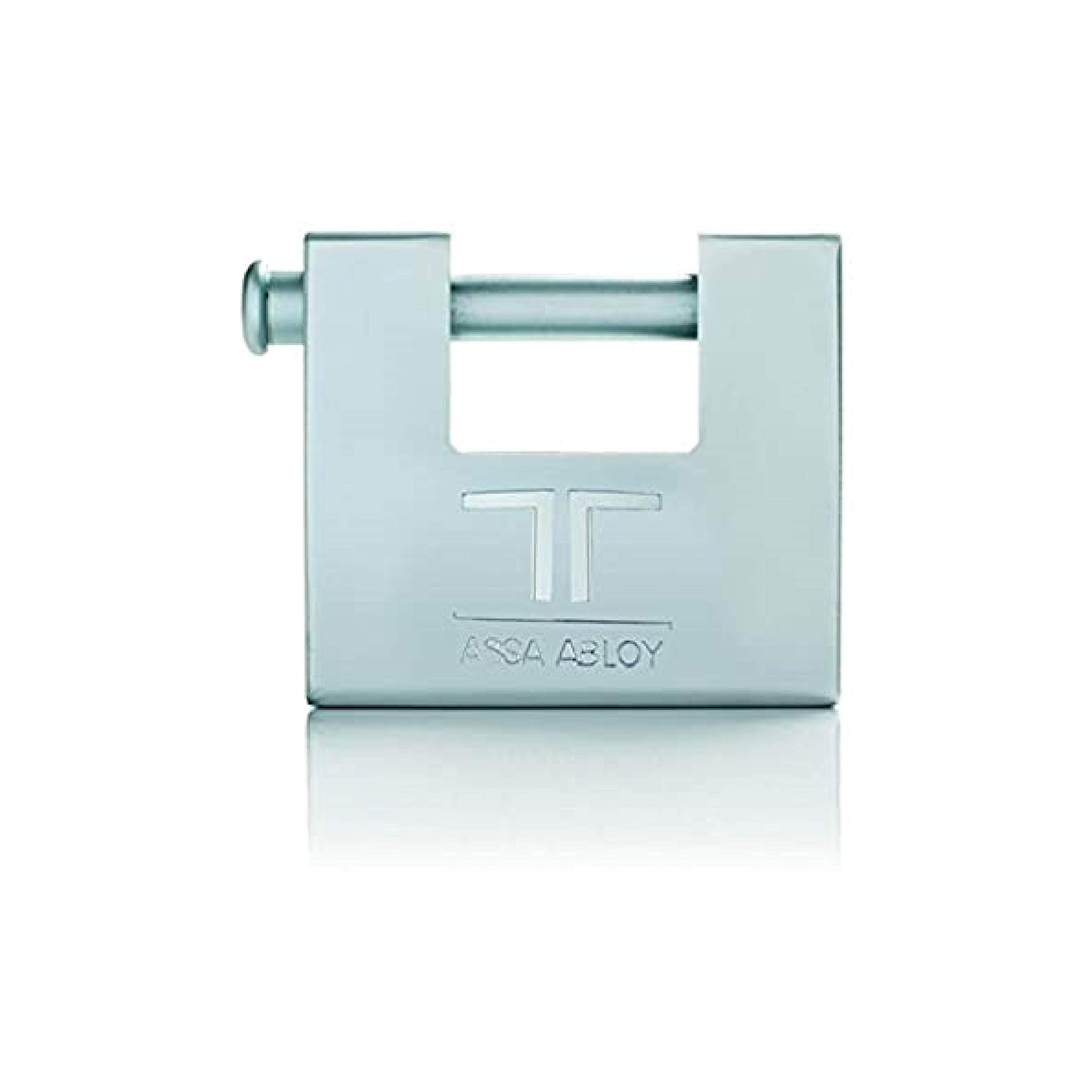 Tesa ASSA ABLOY CSTX80 Candado de Alta Seguridad TX80, Plata