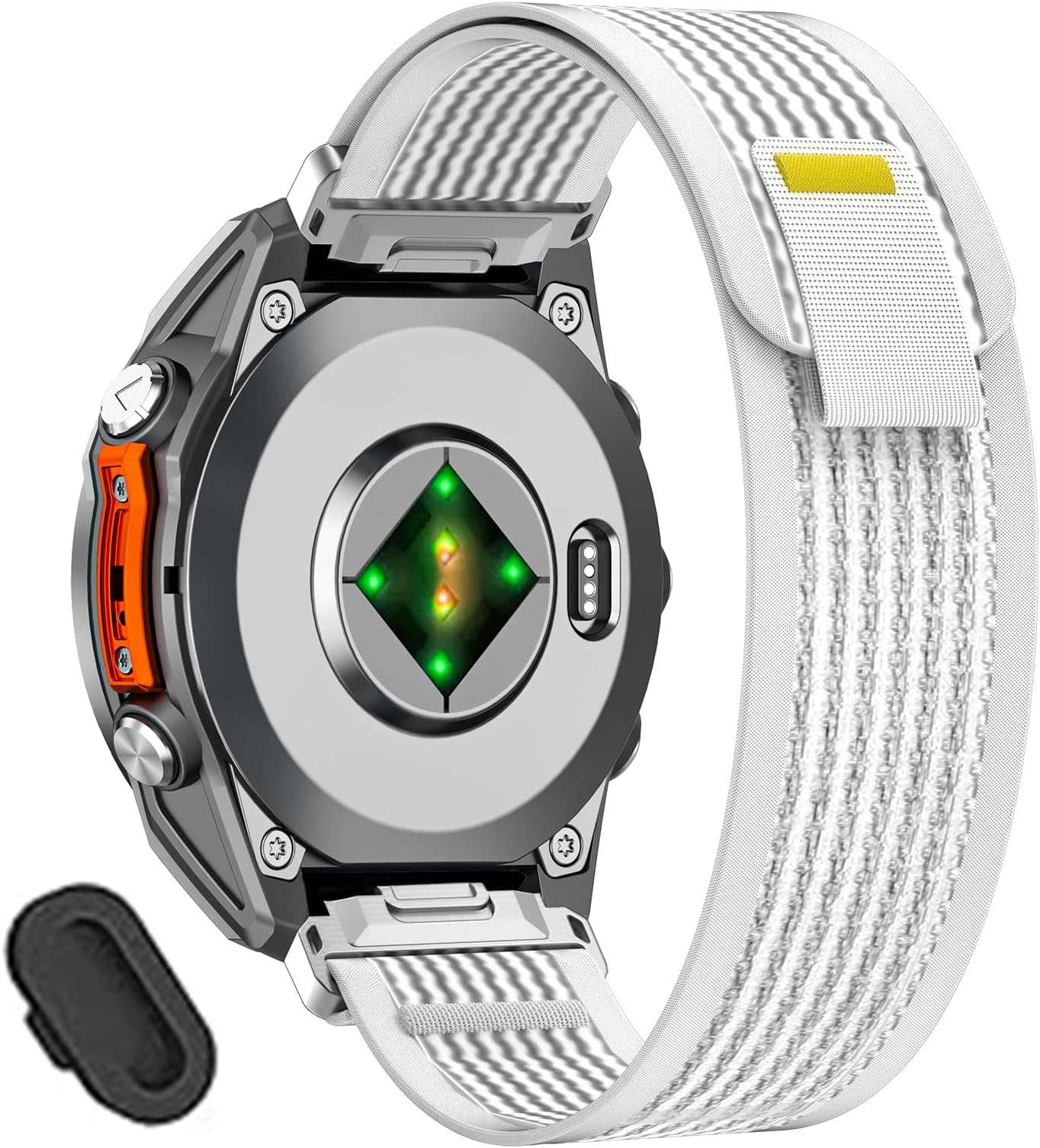 22mm Nylon Sport Band Compatible with Garmin Fenix 8 AMOLED 47mm/Fenix E/7 Pro/7/6 Pro/6/5 Plus/5,Quickfit Watch Straps for Descent G1 Solar/Quatix 7 Pro 6/Approach S70 47mm/Forerunner 965/955/945/935