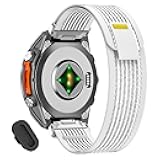 22mm Nylon Sport Watchband Compatible with Garmin Fenix 8 pro/tactix 8 47mm/Fenix E/7 Pro/7/6 Pro/6/5 Plus/5,Quickfit Strap for Descent G2/G1 Solar/epix Pro/quatix 8 47mm/Forerunner 970/965/955/945