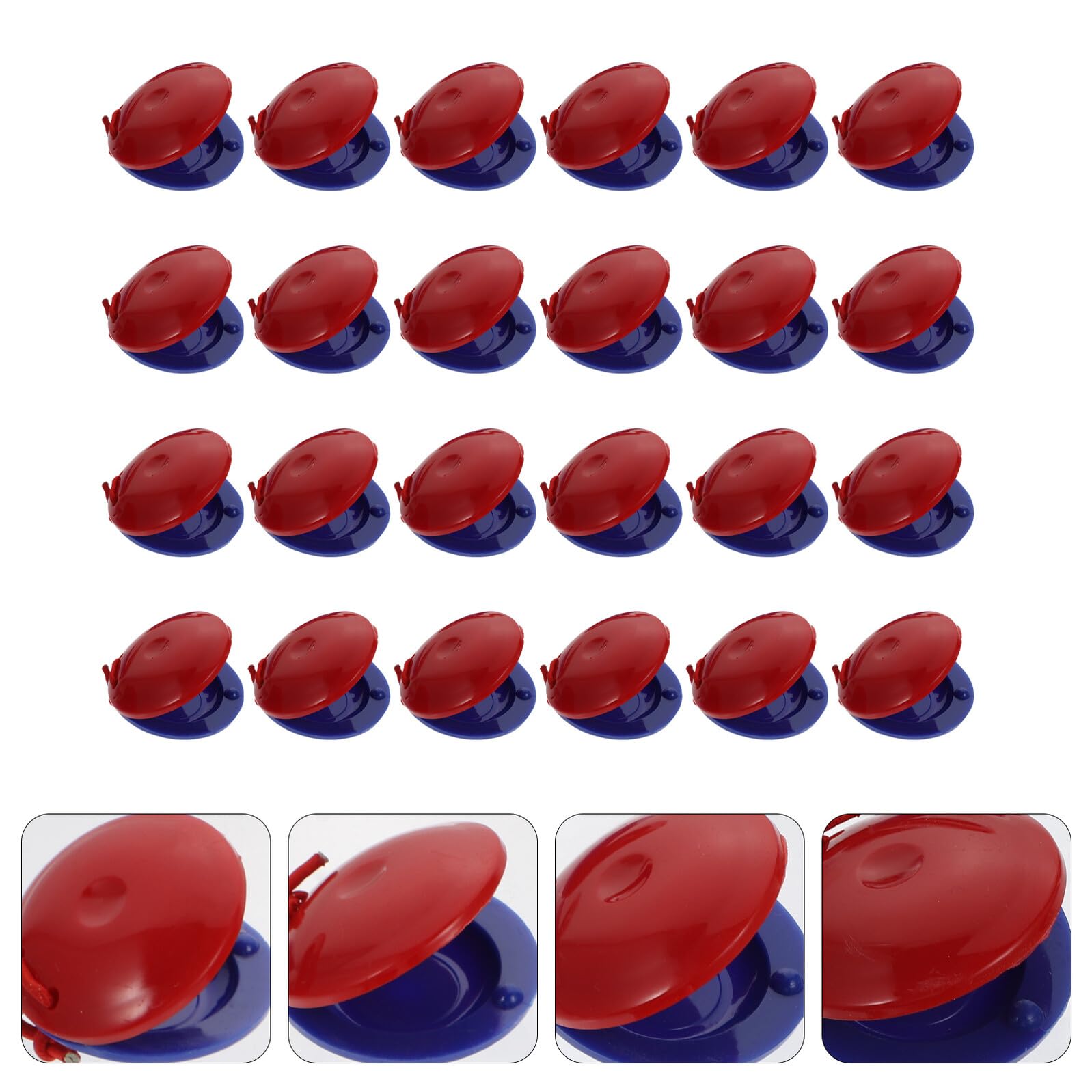 ORFOFE Giocattoli a Percussione Per Bambini 24 Pezzi Strumenti Musicali Colorati Compatti Portatili Educativi Per Sviluppo Creativo Scuola e Gioco Infantile