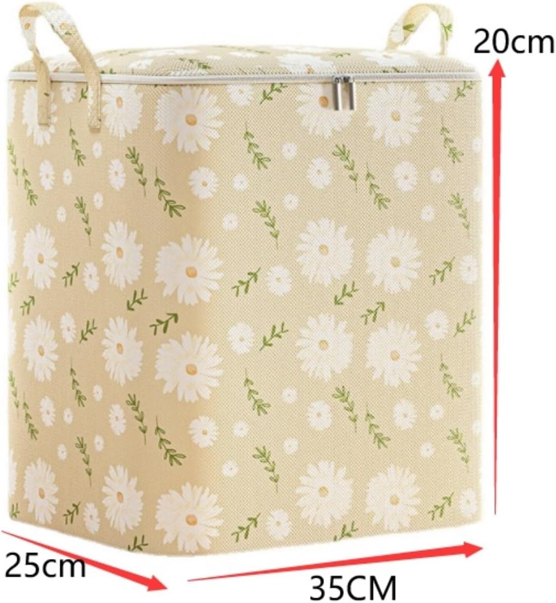 Storage Bins Storage Bag for Clothes Wardrobe Storage Box Portable Storage Bag Double Zipper with Handle Storage Container(Blue,18L)