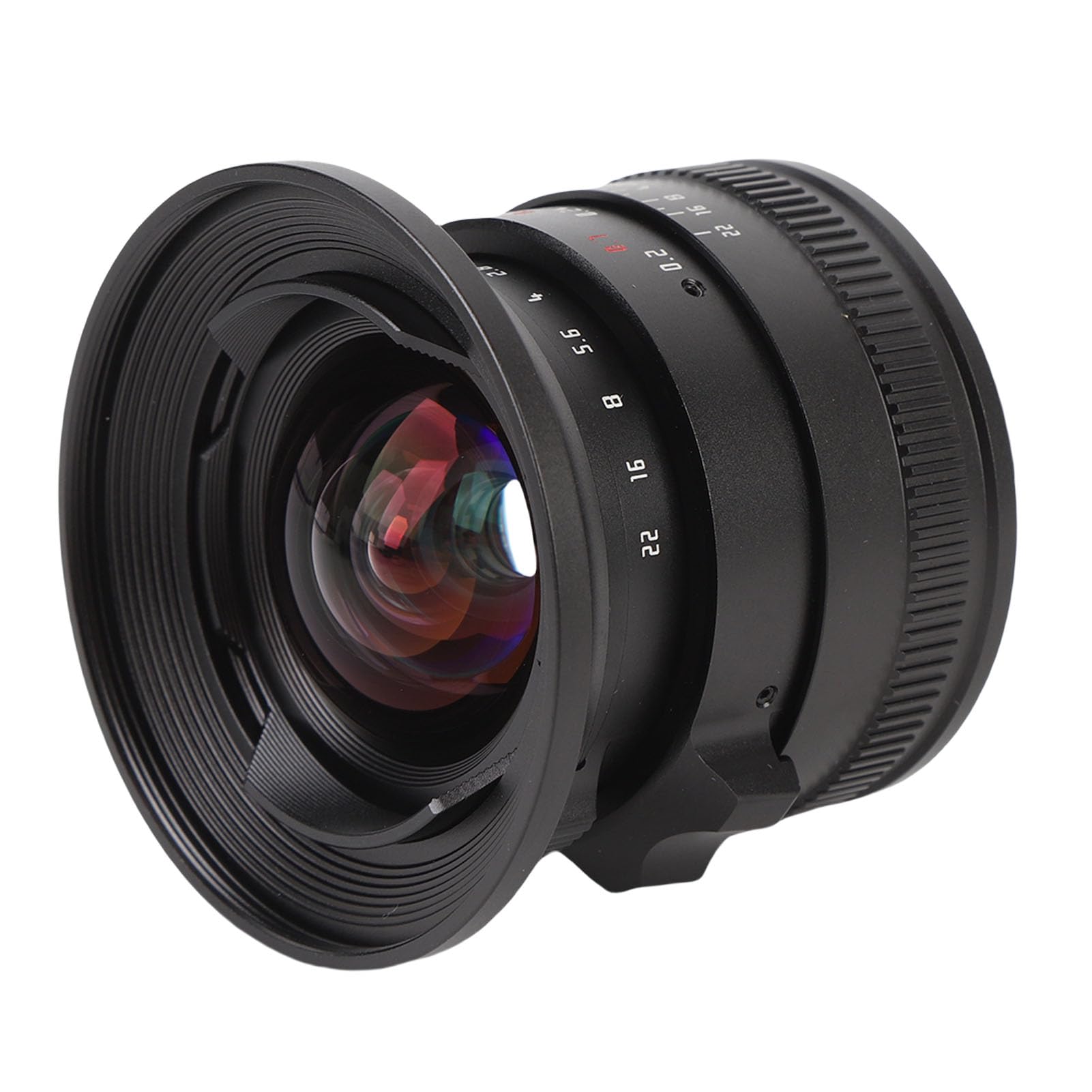 LENS F2.0 da 12 Mm, APS C Lenti per Telecamere Ad Apertura di Grandi Dimensioni, Messa a Fuoco Manuale, Lente Antidriflettente Multi -strato con Monte X per X Pro1, X Pro2, X (BLACK)