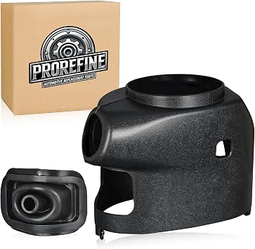 26072993 26078127 Upper & Lower Steering Column Cover and Shifter Boot Compatible with 1998-2002 Chevy Biazer s10 Silverado Suburban Tahoe Avalanche GMC Jimmy Sonoma Sierra
