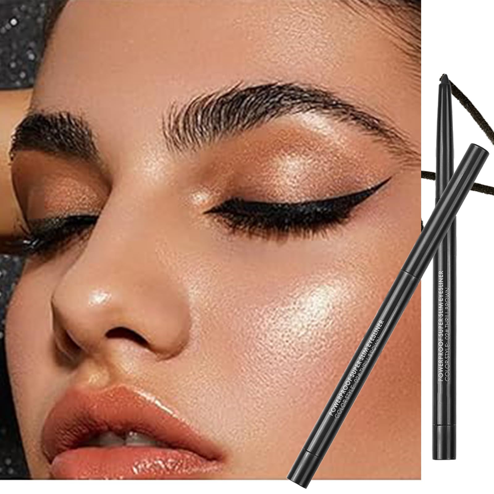 Powerproof Super Slim Gel Eyeliner Pencils with Fine Tip - Image 2