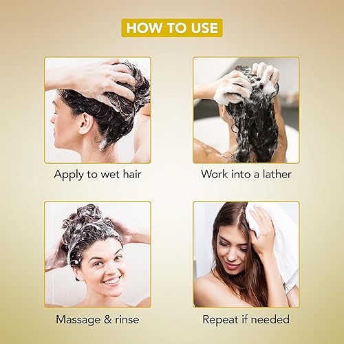 Miniatura 4 de Botanic Hearth Champú de aloe vera infundido con bergamota y proteína vegana  Champú clarificador para hidratar, suavizar y fortalecer el cabello