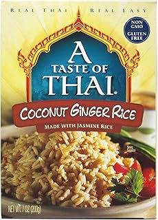 A Taste of Thai Jasmine Rice Instant (Coconut Ginger Rice) – Authentic T...