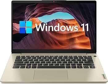 Amazon.com: Lenovo IdeaPad 3 Laptop, 14