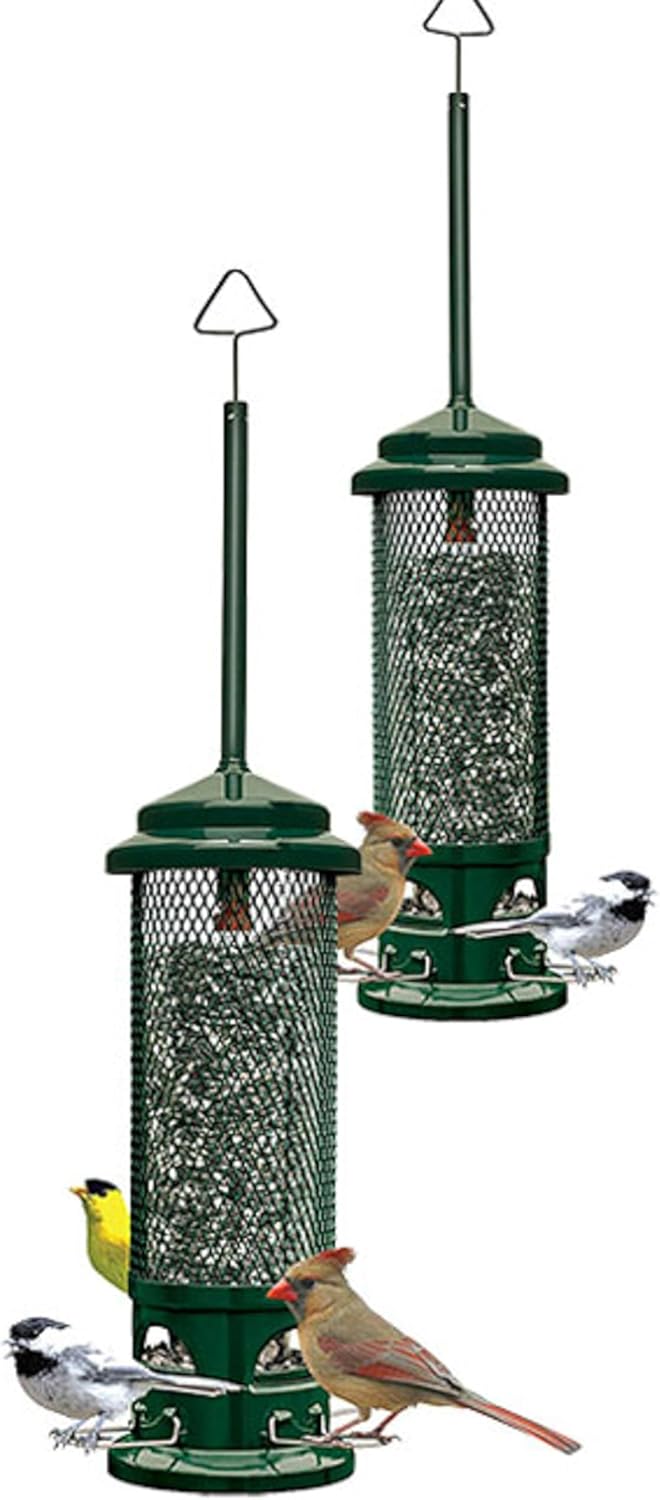 Brome Legacy Squirrel Proof Bird Feeders, 2 Pack