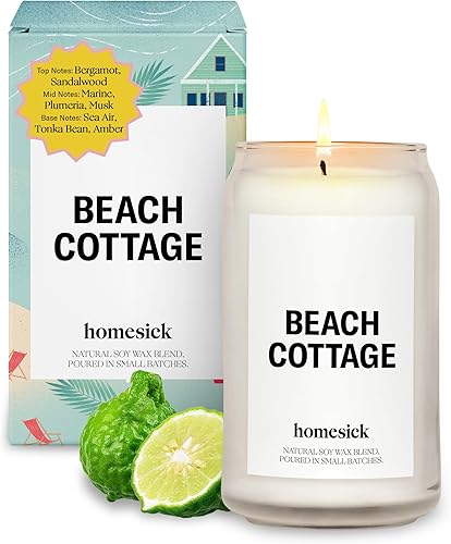 Vela perfumada Homesick, Beach Cottage (versión 2020)