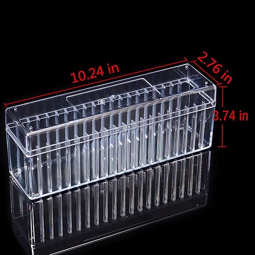 Miniatura 3 de Ettonsun Caja de almacenamiento transparente de la losa de la moneda para NGC PCGS PMG PCCB CAC - titular de la caja de la moneda