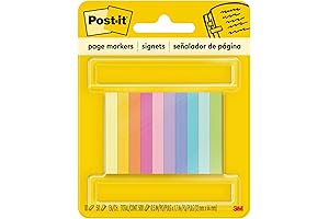 Post-it Page Markers: The Ultimate Solution for Book Lovers and Organization Gurus