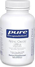 Pure Encapsulations Nitric Oxide Ultra (Capsules) - Supplement Supports Nitric Oxide Production, Healthy Blood Flow & Vascular Health - with L-Citrulline & CranLoad Cranberry Extract - 120 Capsules