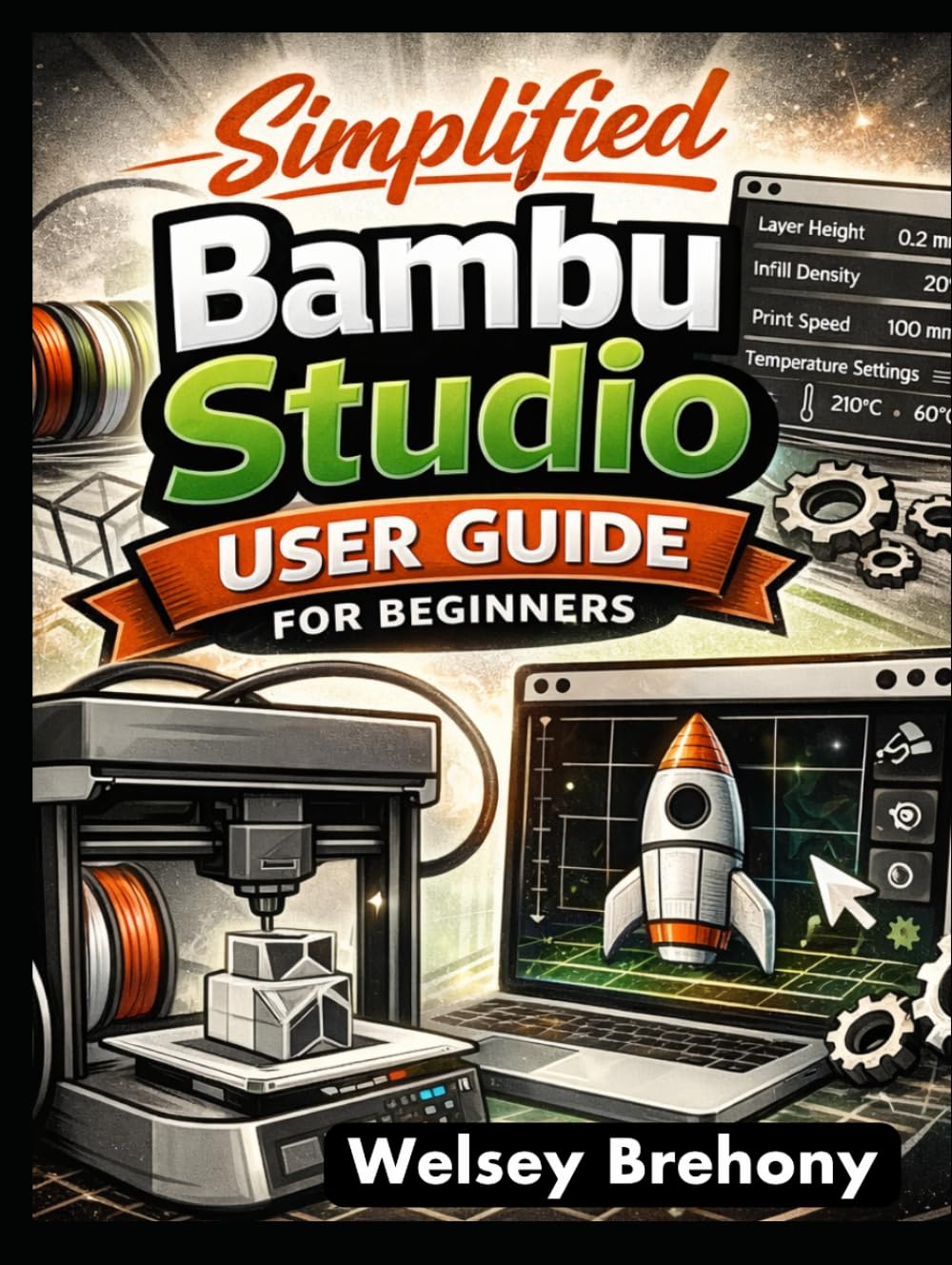 Simplified Bambu Studio User Guide for Beginners: A Step-by-Step Manual to Master 3D Printing Skills with Techniques in Slicing Optimization, ... and Customization (Simplified Manual Guides)